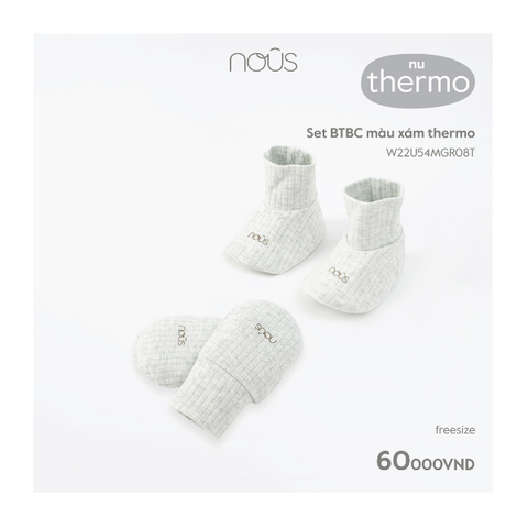 Set BTBC màu xám thermo