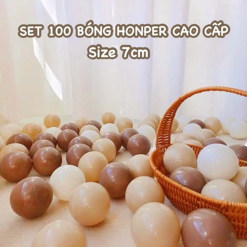 Set 100 bóng honper cao cấp