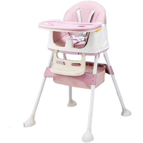 Ghế ăn Umoo gấp gọn hồng UM- 04144