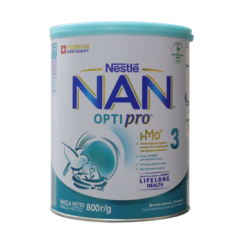 Sữa Nan Nga 3 800g