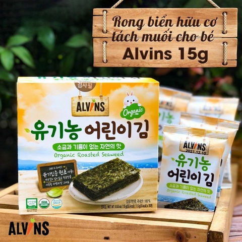 Rong biển hữu cơ tách muối Alvin