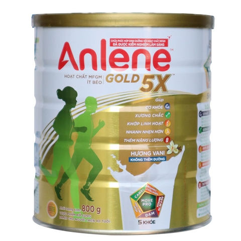Sữa Anlene Gold 5x