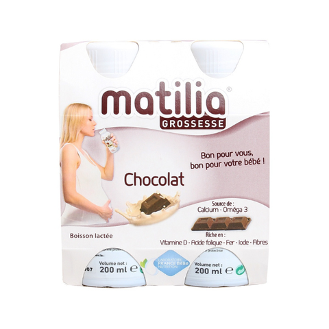 Sữa Matilia bầu vị socola