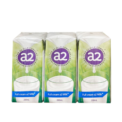 Sữa nước A2 200ml - Lốc 6 hộp