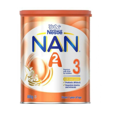 Sữa Nan A2 Úc số 3 800g ( Dành cho trẻ 1-3 tuổi)