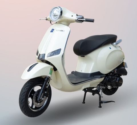 Xe ga 50cc DK Roma SX ( màu be sữa)