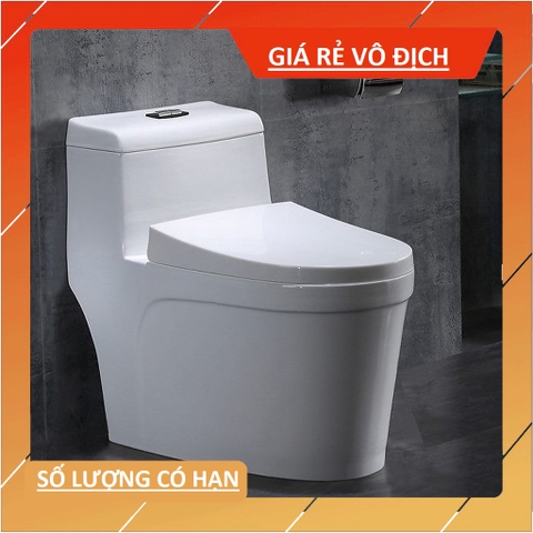 Bồn cầu 1 khối giá rẻ Timo TM1459