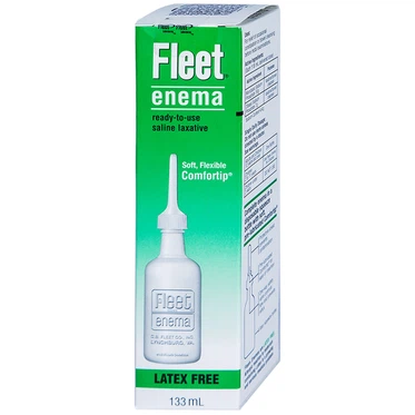 Thuốc Fleet Enema C.B.Fleet hỗ trợ làm giảm chứng táo bón không thường xuyên (133ml)