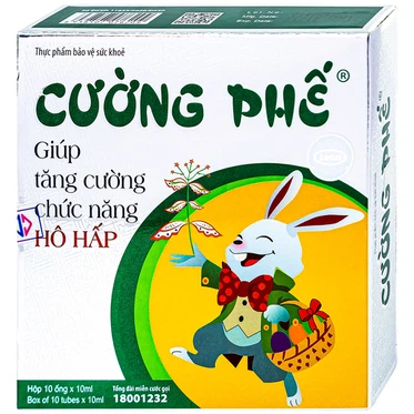 Siro Cường Phế Lotus giúp tăng cường chức năng hô hấp (10 ống x 10ml)