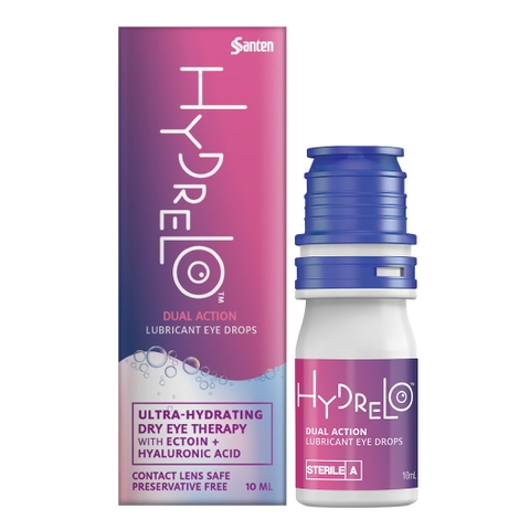 Nước mắt nhân tạo Hydrelo Dual Action hộp 1 chai 10ml