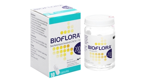 Bioflora 200mg trị và ngừa tiêu chảy lọ 10 viên