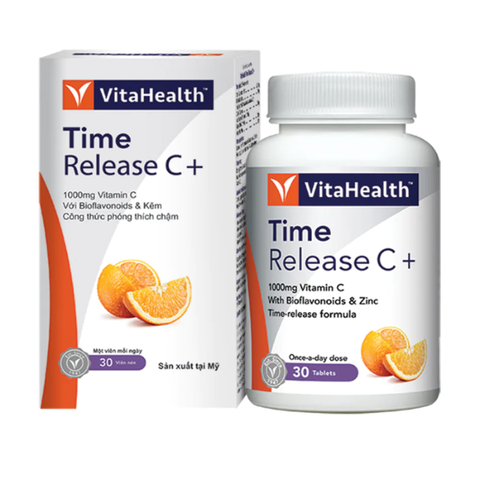 VITAHEALTH TIME RELEASE C+ thực phẩm bảo vệ sức khoẻ
