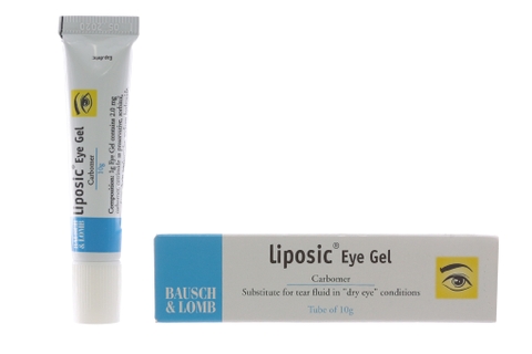 Liposic Eye Gel 2mg/g trị khô mắt tuýp 10g