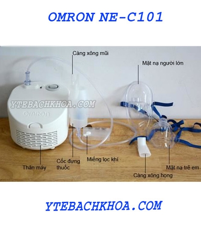 MÁY XÔNG MŨI HỌNG NÉN KHÍ OMRON NE-C101