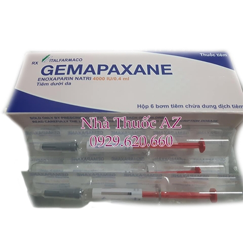 Thuốc Gemapaxane 4000 IU/0,4ml