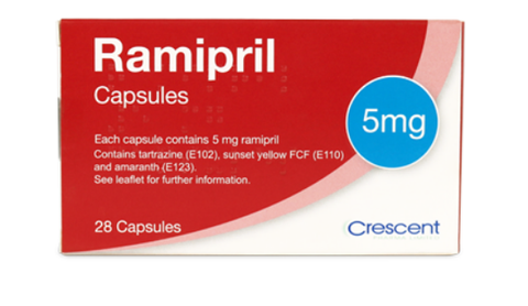 RAMIPRIL 5MG TAB 2X10'S