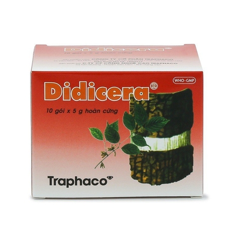 Thuốc Didicera Traphaco trừ phong thấp, bổ khí huyết, can thận