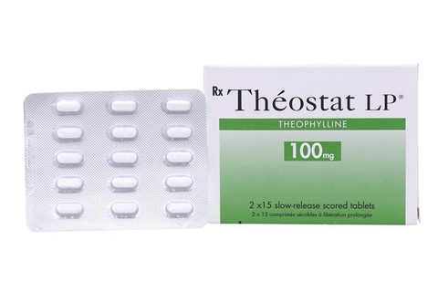 Théostat 100mg trị hen suyễn (2 vỉ x 15 viên)