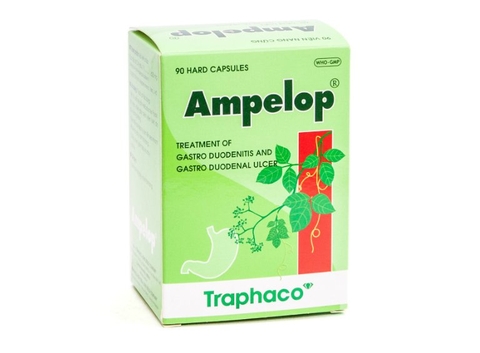 Thuốc Ampelop Traphaco hỗ trợ điều trị viêm loét dạ dày (90 viên)
