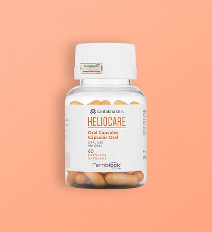 Viên uống chống nắng Heliocare Capsulas Oral ngăn ngừa lão hoá 60 viên