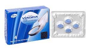 Thuốc Viagra 50mg Pfizer điều trị rối loạn cương dương (4 viên)