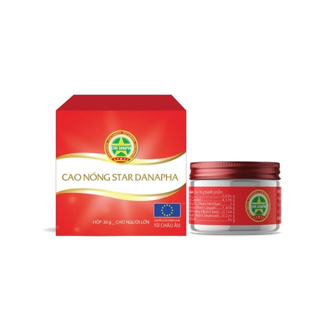 Cao Nóng Cao Sao Vàng STAR DANAPHA 30G