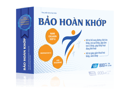 Viên uống cải thiện chức năng xương khớp Bảo Hoàn Khớp hộp 20 viên