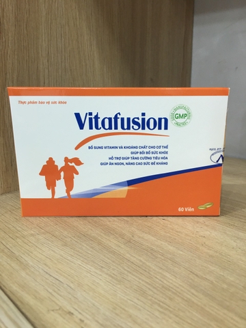 Vitafusion thực phẩm bảo vệ sức khỏe, bảo vệ gia đình.