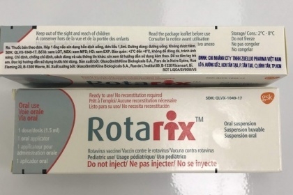 Vắc-xin Rotarix 1,5ml (Bỉ)