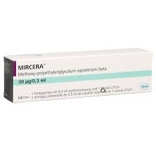 Mircera 30mcg/0.3ml - Thuốc điều trị thiếu máu hiệu quả do bệnh thận