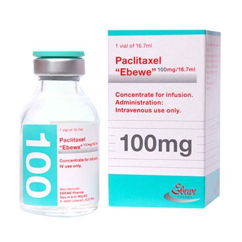 THUỐC PACLITAXEL EBEWE 100MG/16.7ML