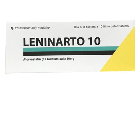 Thuốc Leninarto 10 điều trị rối loạn lipid máu