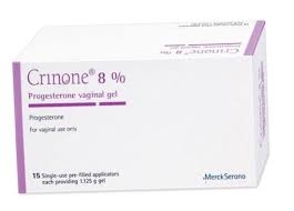 Gel Crinone 8% C.B.Fleet điều trị các rối loạn liên quan đến sự thiếu hụt progesterone (15 ống)