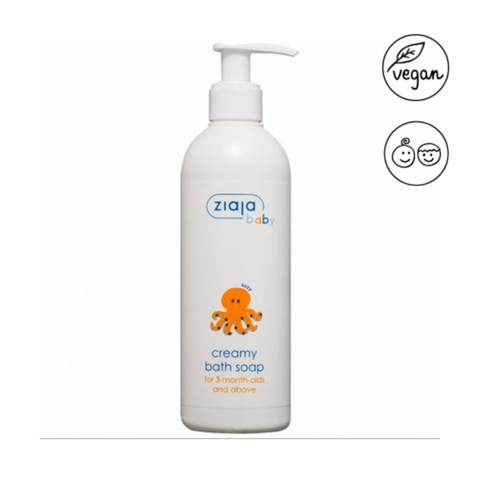 Ziaja Baby Bath Gel 300ml - Tắm gội 2in1 cho Trẻ em từ 3 tháng tuổi