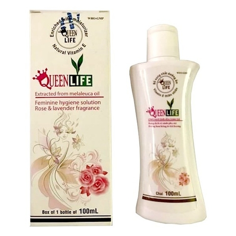 Dung dịch vệ sinh phụ nữ QueenLife hộp 1 chai 100ml