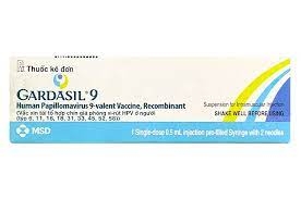 Vắc xin GARDASIL 9 (Mỹ) phòng các bệnh do 9 tuýp virus HPV nguy hiểm