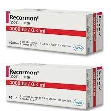 Thuốc tiêm Recormon 4000Iu/0.3ml F.Hoffmann-La Roche điều trị bệnh thiếu máu (6 ống)
