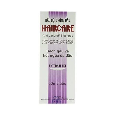 Dầu gội chống gàu Haircare Bimex sạch gàu, hết ngứa da đầu(50g)