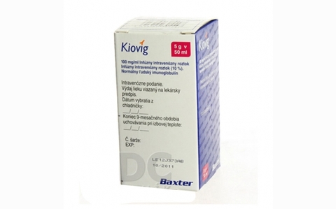KIOVIG 100MG/ML 25 ML H/1 LỌ ( KHÁNG THỂ NGƯỜI) HÀNG BẢO QUẢN LẠNH