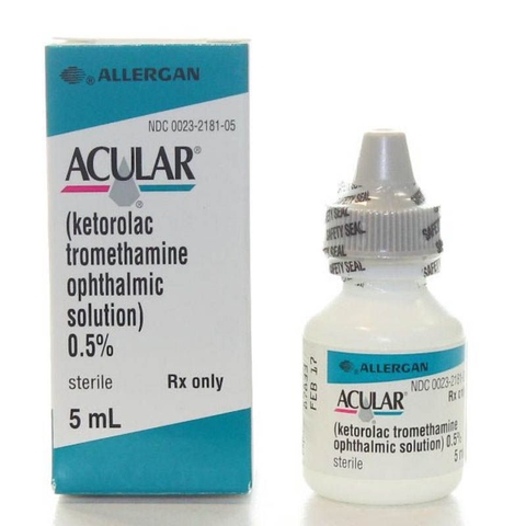 Thuốc nhỏ mắt Acular Allergan điều trị tạm thời viêm kết mạc (5ml)