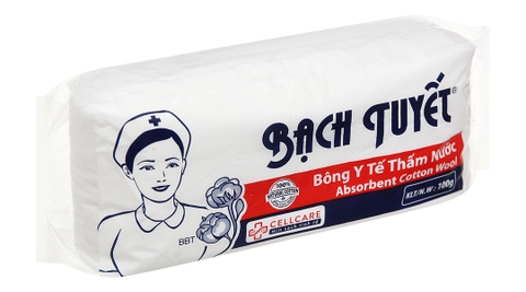 Bông gòn Bạch Tuyết gói 100g