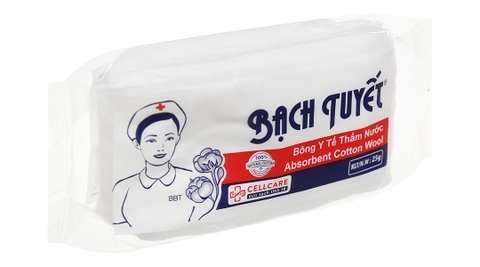 Bông gòn Bạch Tuyết gói 25g