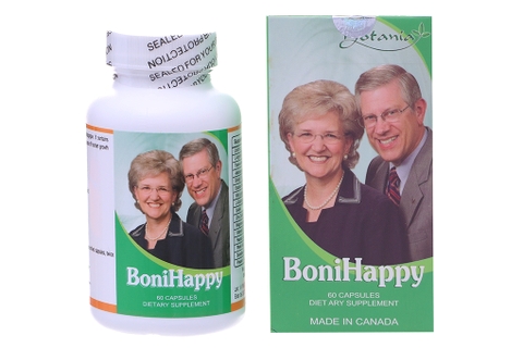 Boni Happy giúp ngủ ngon, cải thiện trí nhớ và thị giác chai 60 viên