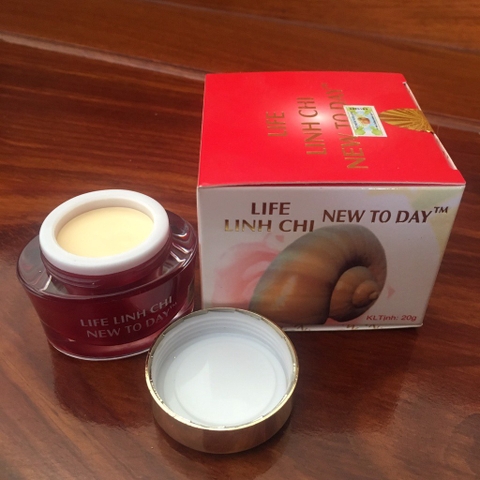 Kem dưỡng trắng da mặt ngừa mụn New Today linh chi 20g