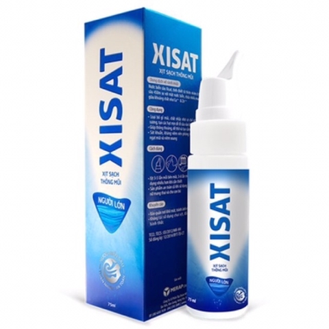 Nước biển sâu xịt mũi Xisat xanh (75ml)