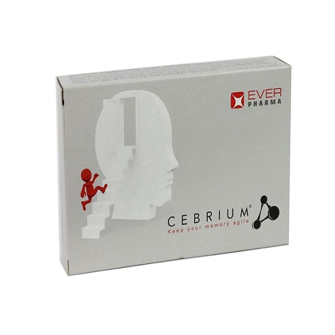 Viên uống Cebrium Ever Pharma hỗ trợ tăng khả năng tập trung, cải thiện trí nhớ (30 viên)