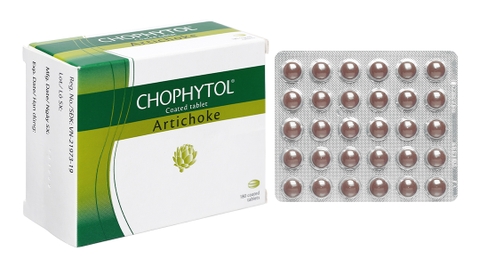 Chophytol 200mg giúp lợi tiểu, thông mật (6 vỉ x 30 viên)
