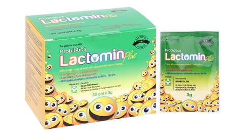 Cốm vi sinh Probiotics Lactomin Plus bổ sung lợi khuẩn hộp 30 gói x 3g