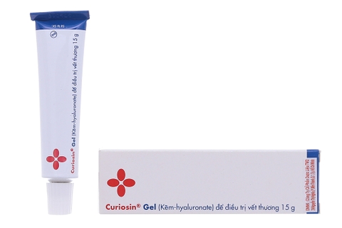 Curiosin Gel phục hồi da, lành vết loét tuýp 15g