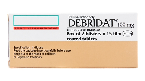 Debridat 100mg trị triệu chứng đau đường tiêu hóa (2 vỉ x 15 viên)
